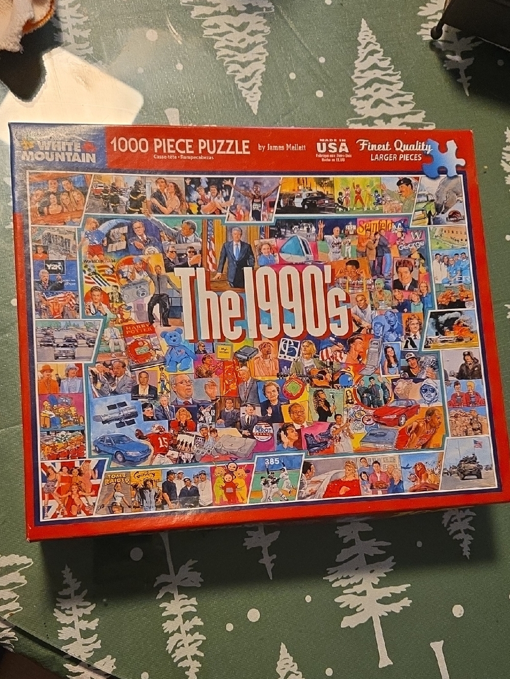 'The 1990s' Collage Puzzle